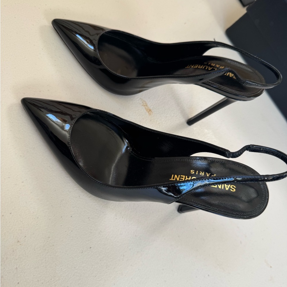 Saint Laurent Black Women's Shoes - Picture 9 of 9